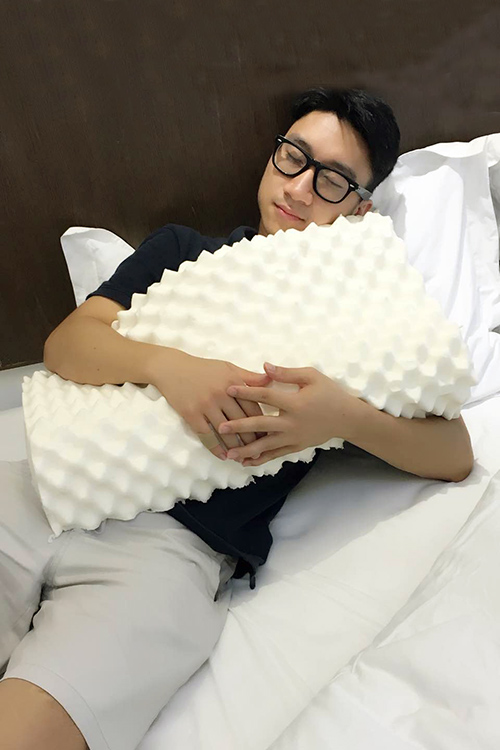 泰国乳胶枕头进口纯天然颈椎枕枕芯橡胶枕护颈枕乳胶枕