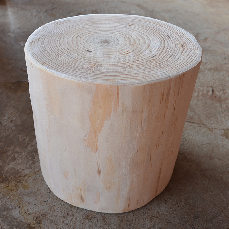 定制木墩子原木树墩创意简约实木桩圆木墩树桩凳子换鞋凳茶几边几