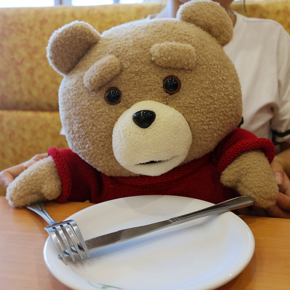 正版ted熊毛绒玩具泰迪熊公仔布娃娃抱抱贱熊生日礼物送男生女生
