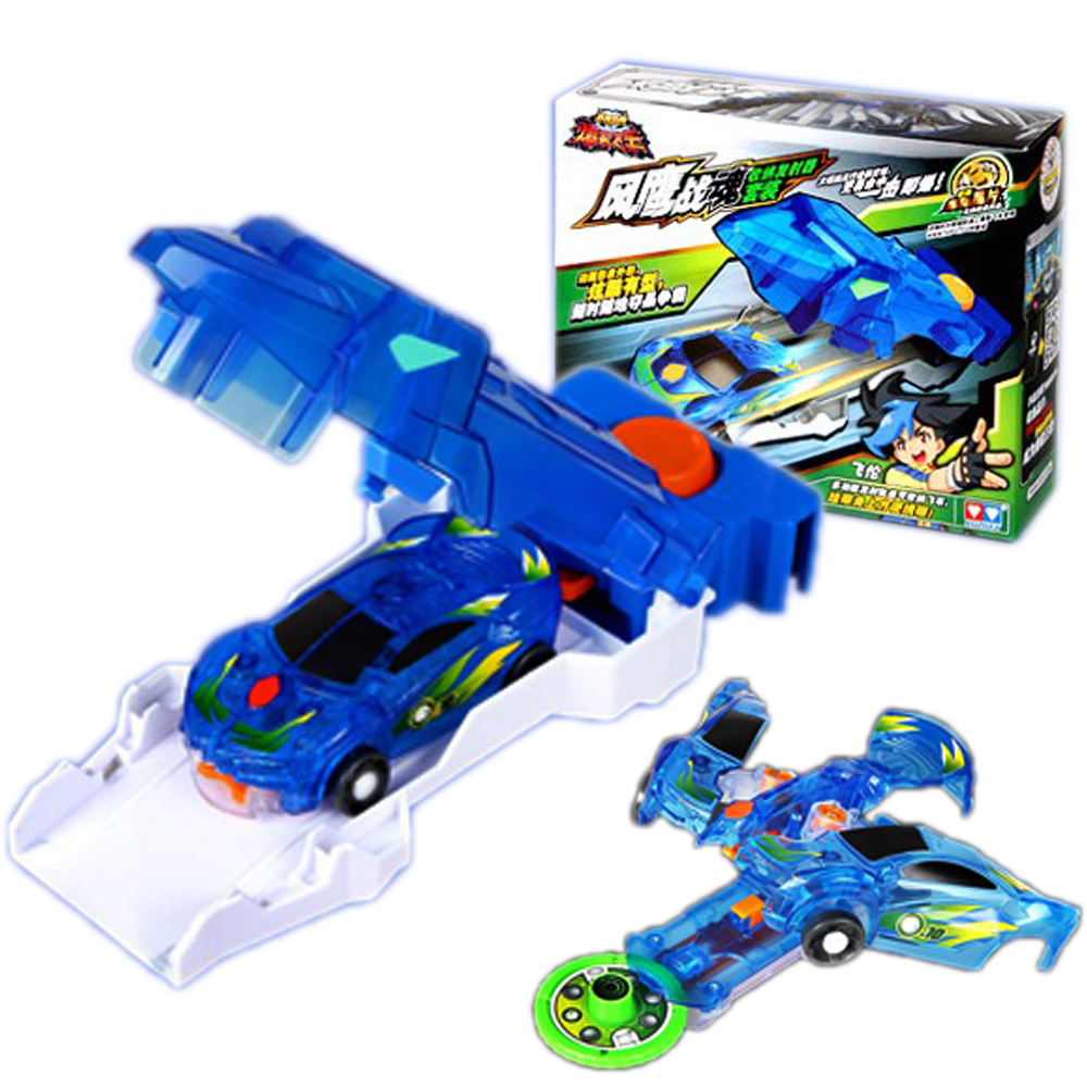 奥迪双钻机甲兽神爆裂飞车玩具全套装儿童变形风鹰战魂爆弹发射器