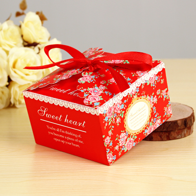 欧式喜糖盒子创意结婚喜糖盒婚庆用品婚礼喜糖袋喜庆糖盒纸盒