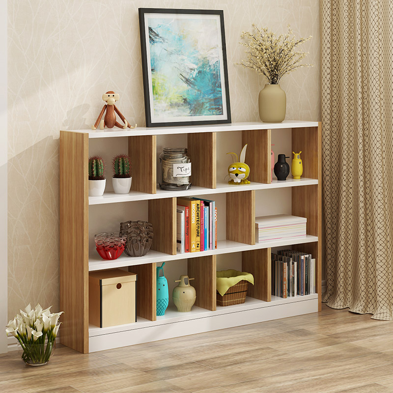书柜书架小书柜简约现代简易书柜自由组合小户型经济型储物柜