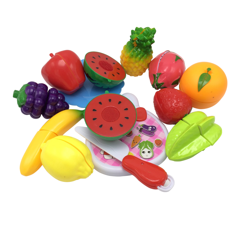 切水果玩具儿童水果蔬菜切切乐 切切看过家家厨房玩具1-3岁包邮