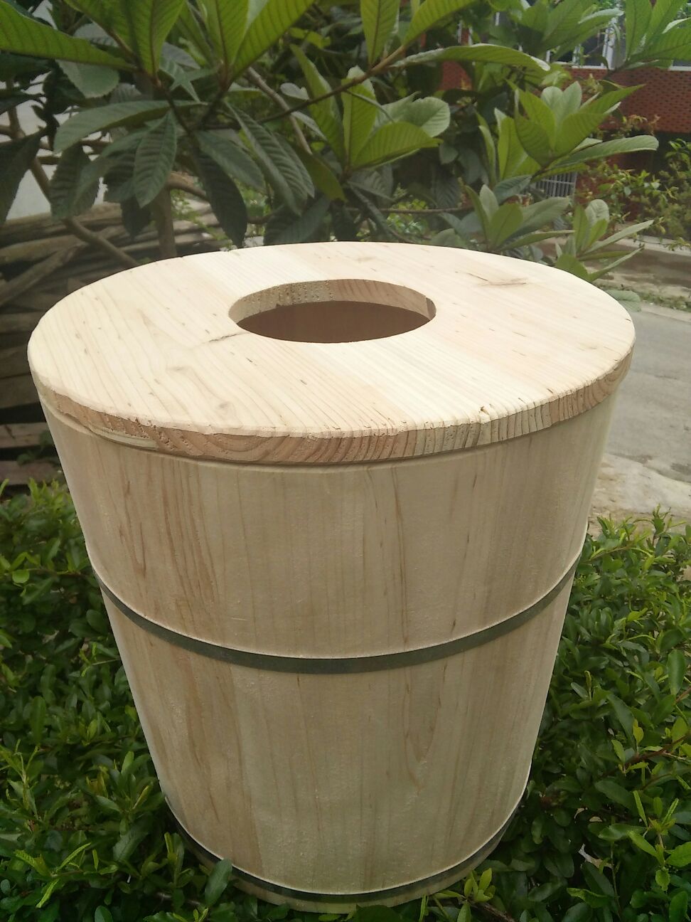 泡脚木桶妇科熏蒸桶无漆无胶传统手工制作原木桶足浴桶加高带盖