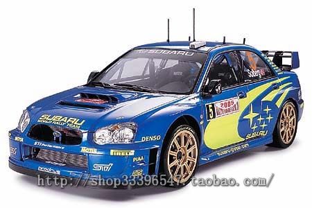 全新清仓！田宫 斯巴鲁 拉力赛车 WRC 2004（'05蒙特卡洛） 24281