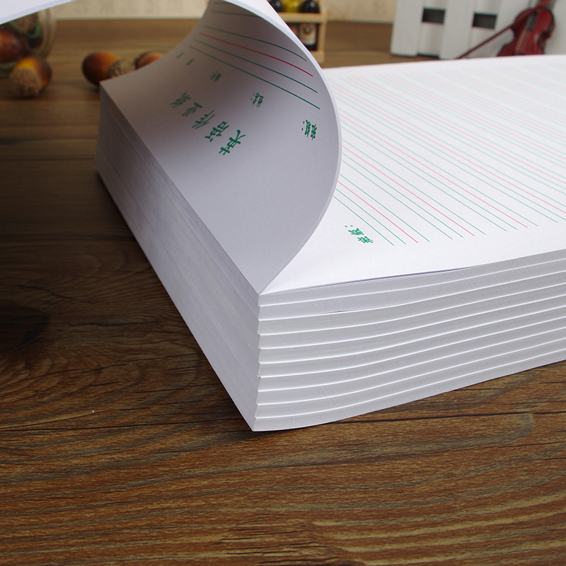 包邮10本装16K英语作业纸英文纸加厚英语作文稿纸英语练习纸400张