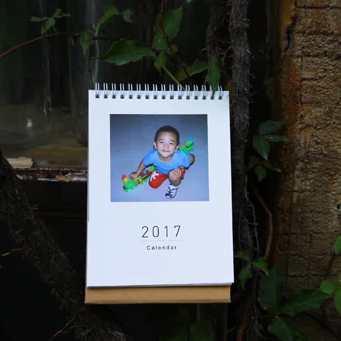 DIY个性台历定制日历制作 情侣通讯录照片书摄影集宝宝成长纪念册