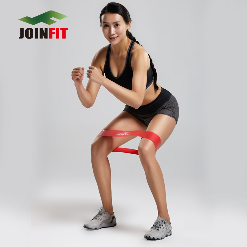 JOINFIT迷你训练带 乳胶圈 扁皮筋瑜伽拉力带 弹力带 瘦腿减臀