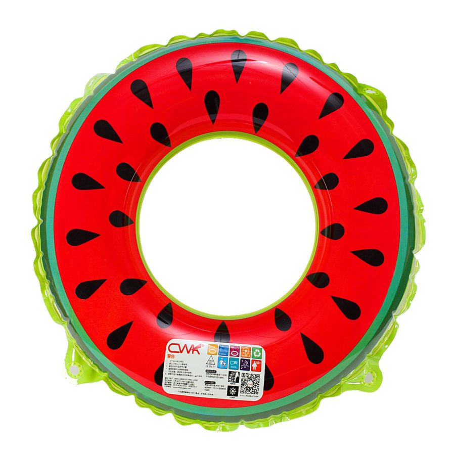 CWK 水果系列 儿童西瓜亲子充气泳圈 水上玩具