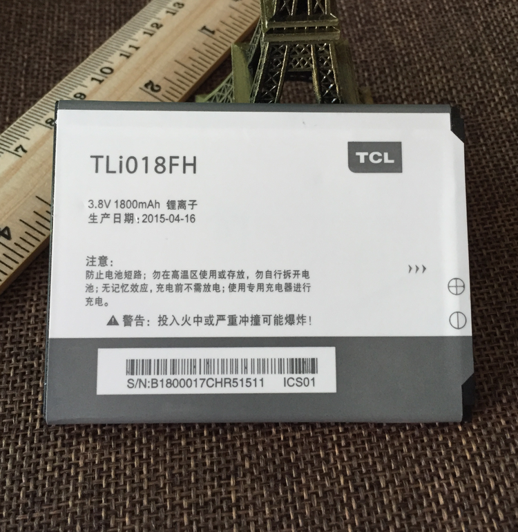 TCL P306C P306W原装电池 tclP306C tclP306W手机电池 TLI018FH