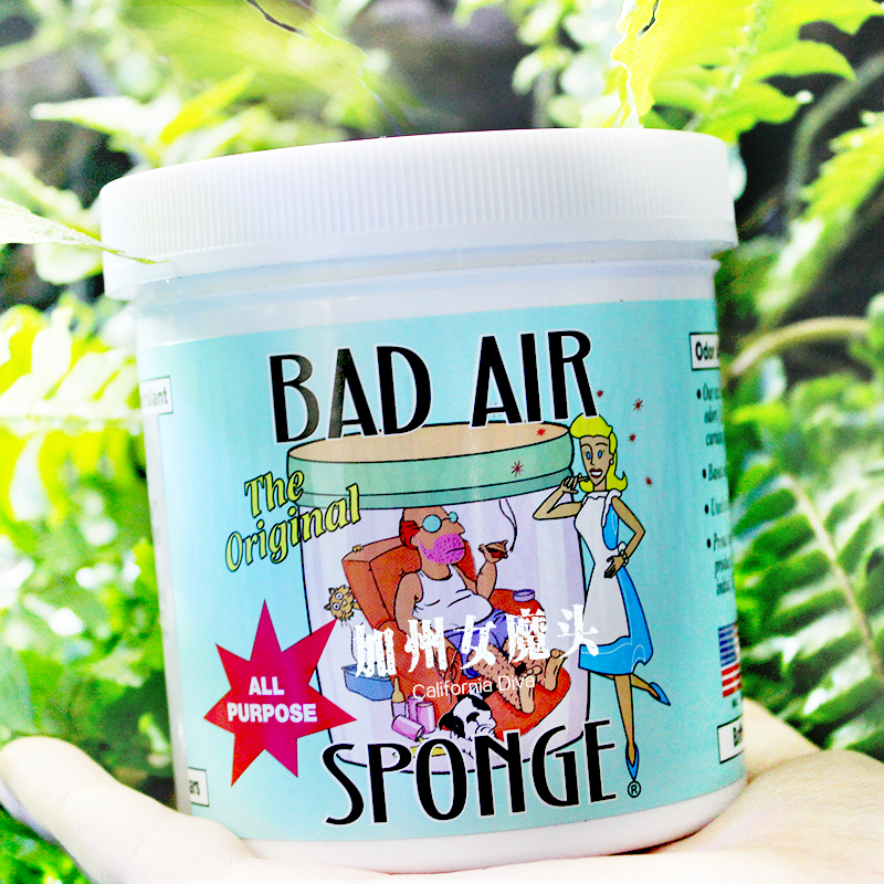 现货美国Bad Air Sponge空气净化剂白宫除甲醛清除剂装修汽车异味