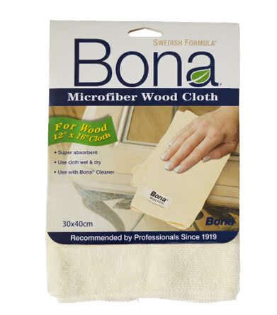 Bona博纳超细纤维清洁布 百洁布 吸水性好木质红木家具 买五赠一