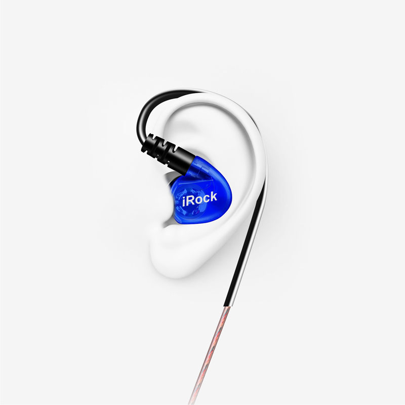运动型 HIFI挂耳式跑步手机耳机 有线入耳重低音 手机耳麦带话筒