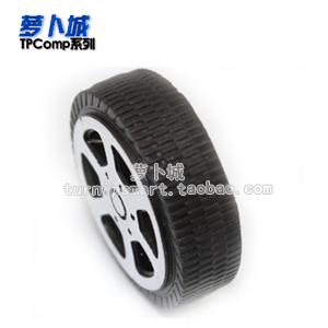 30*9*1.9mm 塑料小车轮子 玩具轮胎 模型车轮毂 DIY手工制作